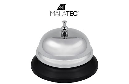 Dzwonek recepcyjny – srebrny