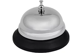 Dzwonek recepcyjny – srebrny