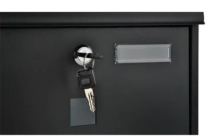 Skrzynka pocztowa – czarna