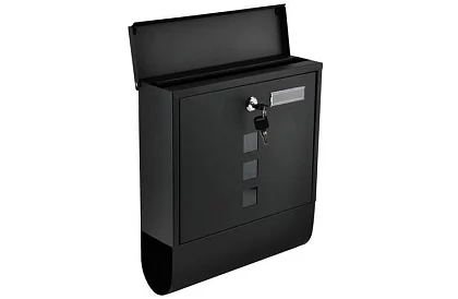 Skrzynka pocztowa – czarna