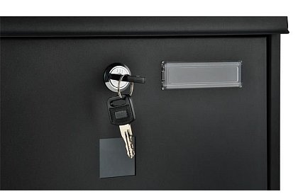 Skrzynka pocztowa – czarna