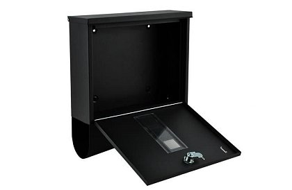 Skrzynka pocztowa – czarna