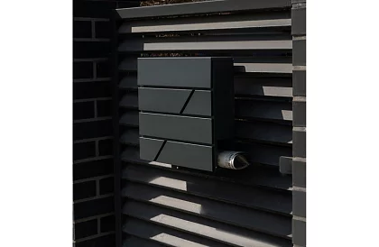 Skrzynka pocztowa – antracyt