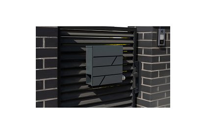 Skrzynka pocztowa – antracyt