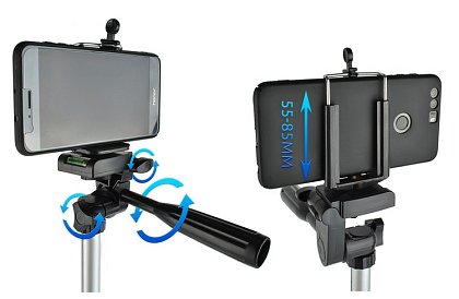 Statyw na telefon, aparat fotograficzny i urządzenia cyfrowe – stabilny i przenośny - zestaw