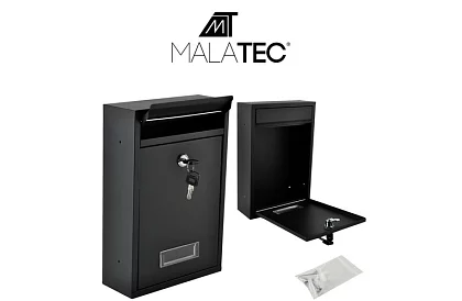 Skrzynka pocztowa czarna