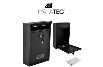 Skrzynka pocztowa czarna