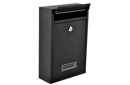 Skrzynka pocztowa czarna