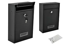 Skrzynka pocztowa czarna