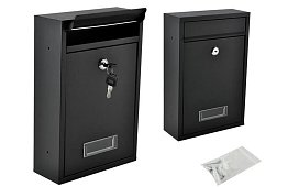 Skrzynka pocztowa czarna