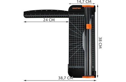 Nóż do papieru – gilotyna/trimer