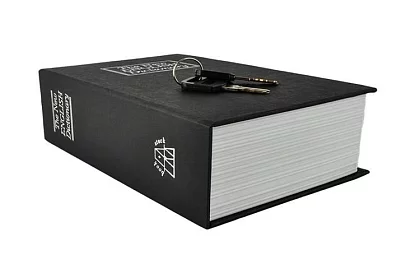 Trezor – pudełko ukryte w książce 18 × 11,5 cm