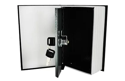 Trezor – pudełko ukryte w książce 18 × 11,5 cm