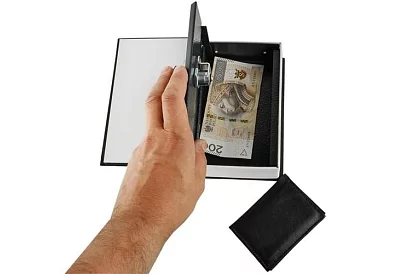 Trezor – pudełko ukryte w książce 18 × 11,5 cm