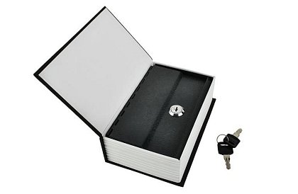 Trezor – pudełko ukryte w książce 18 × 11,5 cm