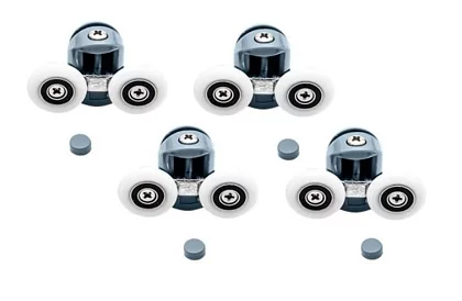 Kółka do drzwi przesuwnych kabin prysznicowych – 8 szt. KK9646