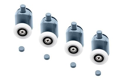 Kółka do drzwi przesuwnych kabin prysznicowych – 8 szt. KK9646