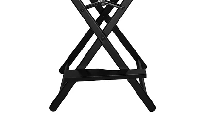 Aluminiowe krzesło kosmetyczne z podparciem na głowę