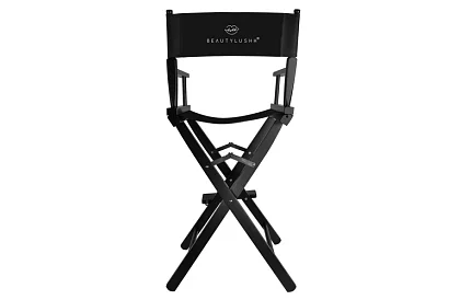 Aluminiowe krzesło kosmetyczne z podparciem na głowę