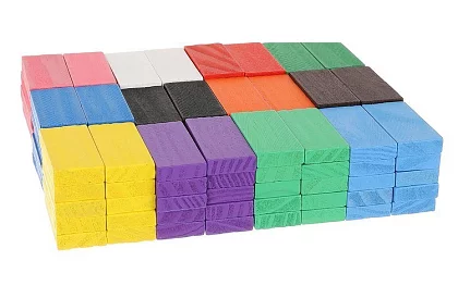 Drewniane domino Culodrome – 1131 elementów