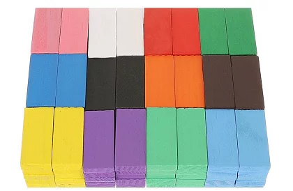 Drewniane domino Culodrome – 1131 elementów