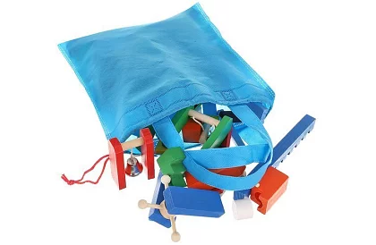 Drewniane domino Culodrome – 1131 elementów