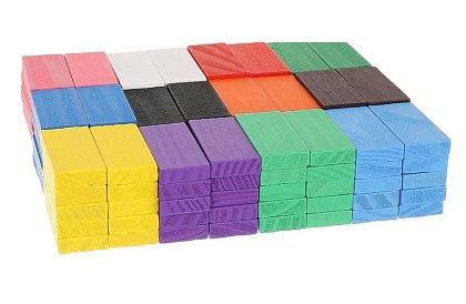 Drewniane domino Culodrome – 1131 elementów