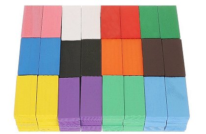 Drewniane domino Culodrome – 1131 elementów