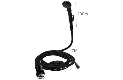 Przenośny prysznic turystyczny - kempingowy