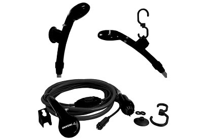 Przenośny prysznic turystyczny - kempingowy