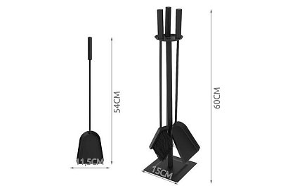 Zestaw akcesoriów do kominków PK012