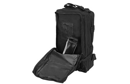 Taktyczny plecak wojskowy XL TRIZAND czarny – 35 l