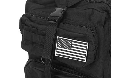 Taktyczny plecak wojskowy XL TRIZAND czarny – 35 l