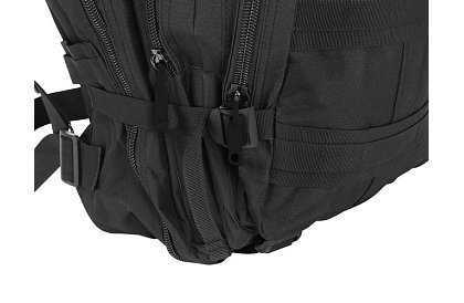 Taktyczny plecak wojskowy XL TRIZAND czarny – 35 l