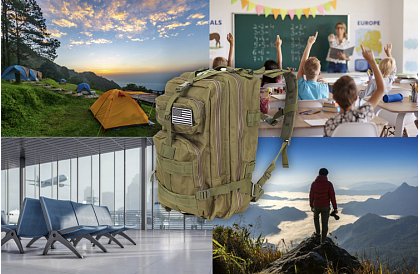 Taktyczny plecak wojskowy XL TRIZAND zielony – 35 l