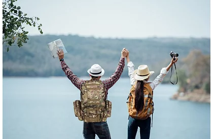 Duży plecak wojskowy CAMO TRIZAND – 45 l