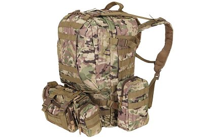 Duży plecak wojskowy CAMO TRIZAND – 45 l