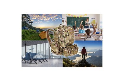 Duży plecak wojskowy CAMO TRIZAND – 45 l