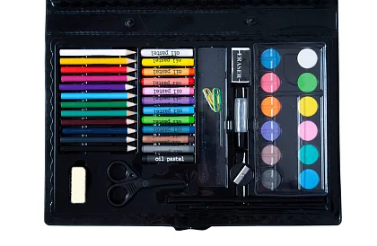 Zestaw malarski w walizce – 86 szt.