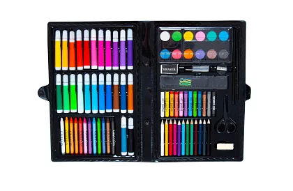 Zestaw malarski w walizce – 86 szt.