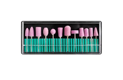 Profesjonalny zestaw końcówek i nożyków do manicure i pedicure