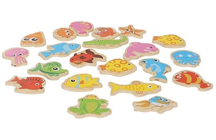 Gra wędkarska – łowienie na magnes - 25 elementów