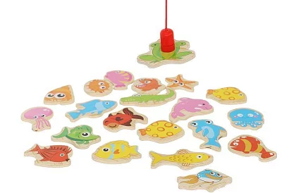 Gra wędkarska – łowienie na magnes - 25 elementów