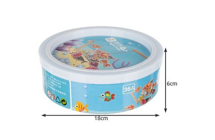 Gra wędkarska – łowienie na magnes - 25 elementów