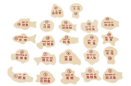 Gra wędkarska – łowienie na magnes - 25 elementów