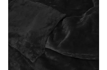 Oversize ciepła bluza – czarna