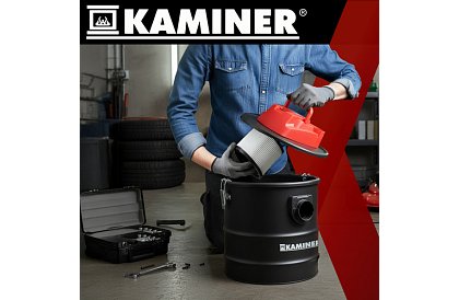HEPA filtr do odkurzaczy popiołu Kaminer – 20L / 18L / 15L / 10L