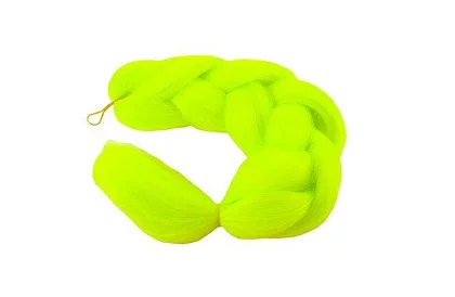 Syntetyczne ombre warkocze na włosy - neonowe