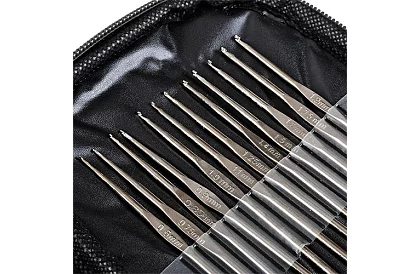 Zestaw do szydełkowania – 50-elementowy zestaw kreatywny w etui