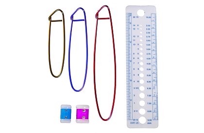 Zestaw do szydełkowania – 50-elementowy zestaw kreatywny w etui